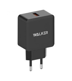 СЗУ-адаптер Walker WH-35 3A 18W (1USB) (Чёрный)