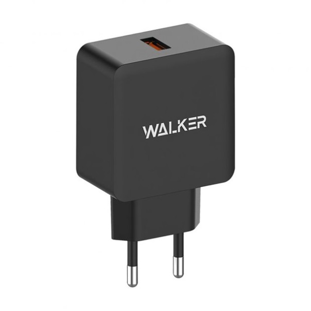 СЗУ-адаптер Walker WH-35 3A 18W (1USB) (Чёрный)