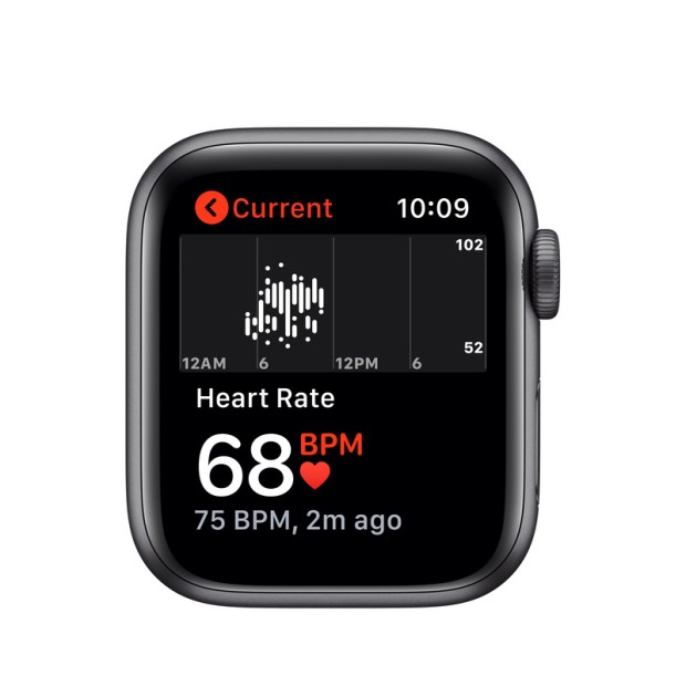 Смарт-годинник Apple Watch Series 5 44 мм (Space Gray) (Grade A) 99% вживаний O