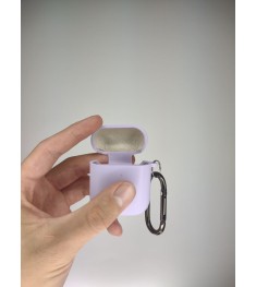 Чохол для навушників Full Silicone Case with Microfiber Apple AirPods (43) Glyci..