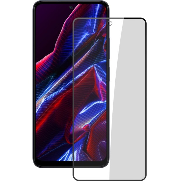 Захисне скло 5D Standard для Xiaomi Poco X5  /  X5 Pro Чорне