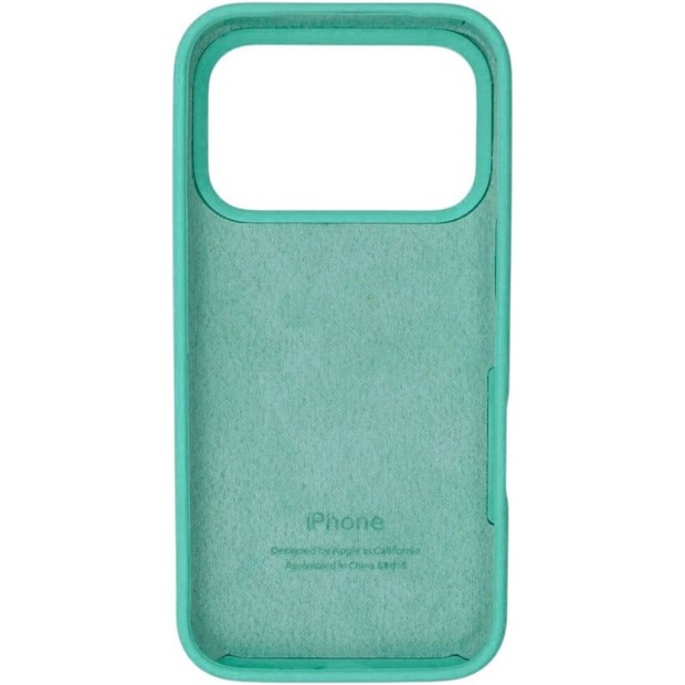 Силикон Original Round Case Apple iPhone 17 Pro (23) Sea Blue