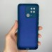 Силіконовий Original 360 Чохол Xiaomi Redmi 10C (ShutCam) (Темно-блакитний)