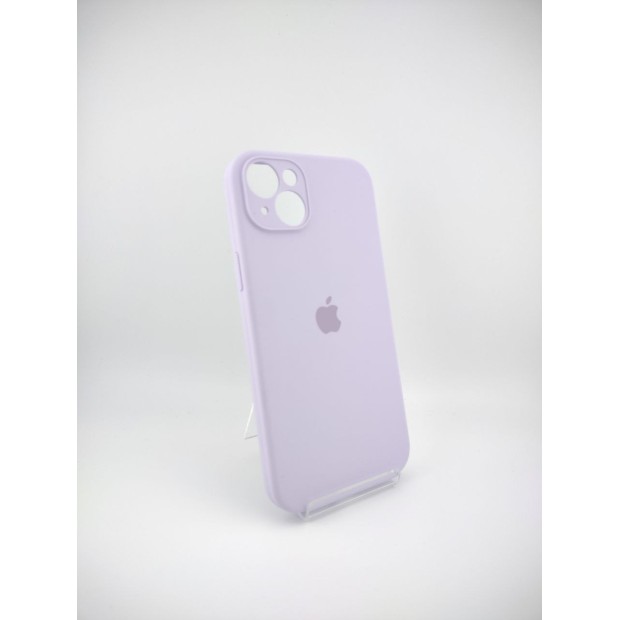 Силіконовий чохол Original RoundCam для Apple iPhone 14 Plus (71) Світлий Гліциній. Силіконовий чохол Original RoundCam для Apple iPhone 14 Plus (71) Світлий Гліциній.