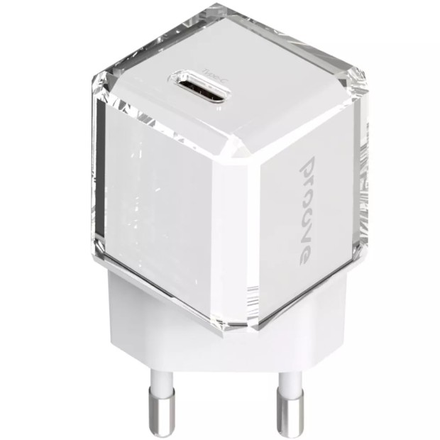 СЗУ-адаптер Proove Pure GaN 30W (1Type-C) (White) WCPU30012202 СЗУ-адаптер Proove Pure GaN 30W (1Type-C) (White) WCPU30012202