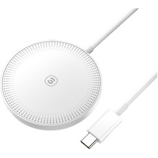Бездротовий зарядний пристрій Essager Wind 15W 2в1 (Білий) EWXCX-CF02-Z