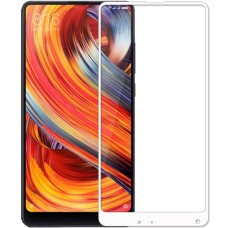 Захисне скло 3D для Xiaomi Mi Mix 2  /  Mi Mix 2s, біле.