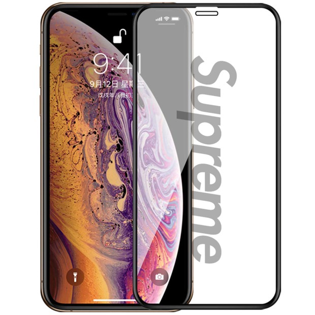 Захисне скло 5D Picture Apple iPhone XS Max / 11 Pro Max Black (Supreme) Захисне скло 5D Picture Apple iPhone XS Max / 11 Pro Max Black (Supreme)