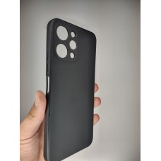 Силикон Original Xiaomi Redmi 12 (ShutCam) (Чёрный)