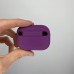 Чохол для навушників Full Silicone Case with Microfiber Apple AirPods Pro (Ультрафіолетовий)