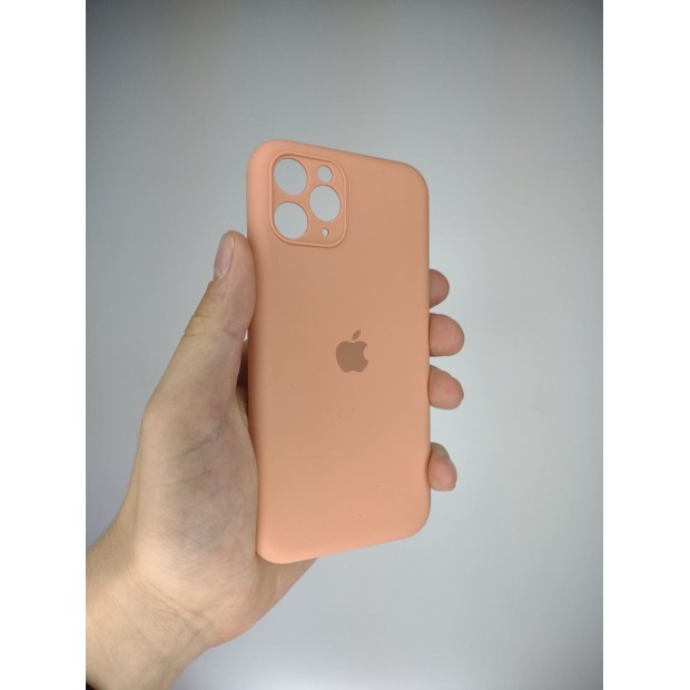 Силикон Original RoundCam Case Apple iPhone 11 Pro (25) Flamingo