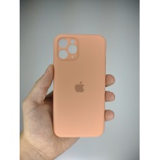 Оригінальний силіконовий чохол RoundCam для Apple iPhone 11 Pro (25) Фламінго