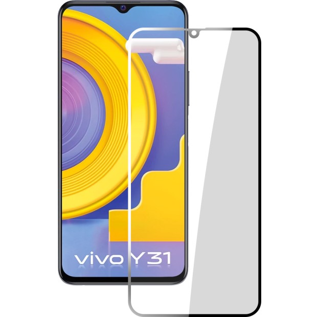Защитное стекло 5D Standard Vivo Y31 Black