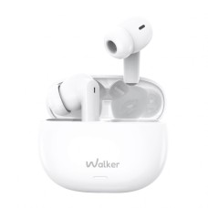 Бездротові вакуумні навушники-гарнітура Walker WTS-67 ANC + ENC (Білі)
