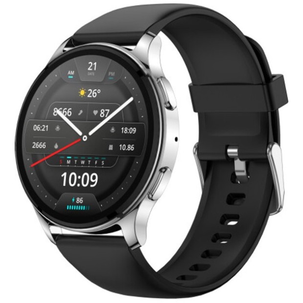 Розумний годинник Xiaomi Amazfit Pop 3R (срібний) (Grade A) DL