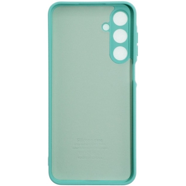 Силіконовий Original Premium Samsung Galaxy A16 (ShutCam) (Небесна Бірюза)