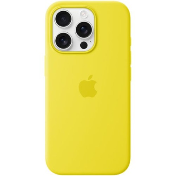Чохол Silicone Case with MagSafe для Apple iPhone 16 Pro (Star Fruit)
