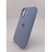 Оригінальний силіконовий чохол круглої форми для Apple iPhone 16 (15), колір лавандовий.