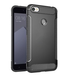 Силикон Soft Carbon Xiaomi Redmi Note 5a (Чёрный)