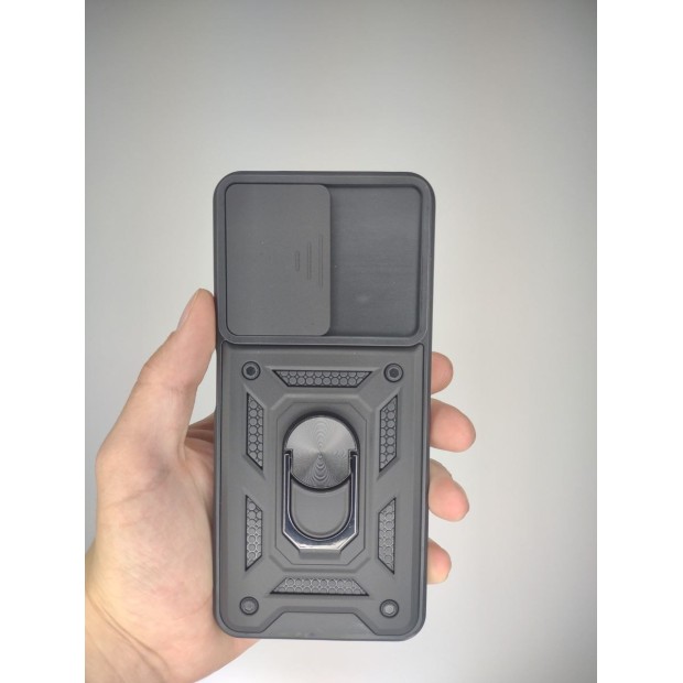 Бронь-чехол Ring Serge Armor Case Xiaomi Poco X4 GT (ShutCam) (Чёрный)