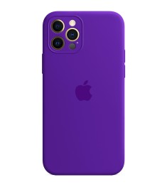Силіконовий оригінальний чохол RoundCam для Apple iPhone 13 Pro (02) ультрафіоле..
