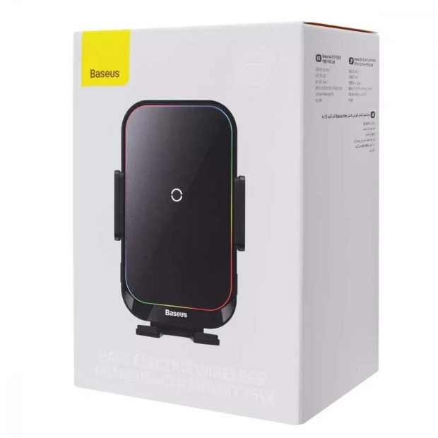 Автодержатель Baseus Halo Electric SUDD000001 15W (Чёрный)