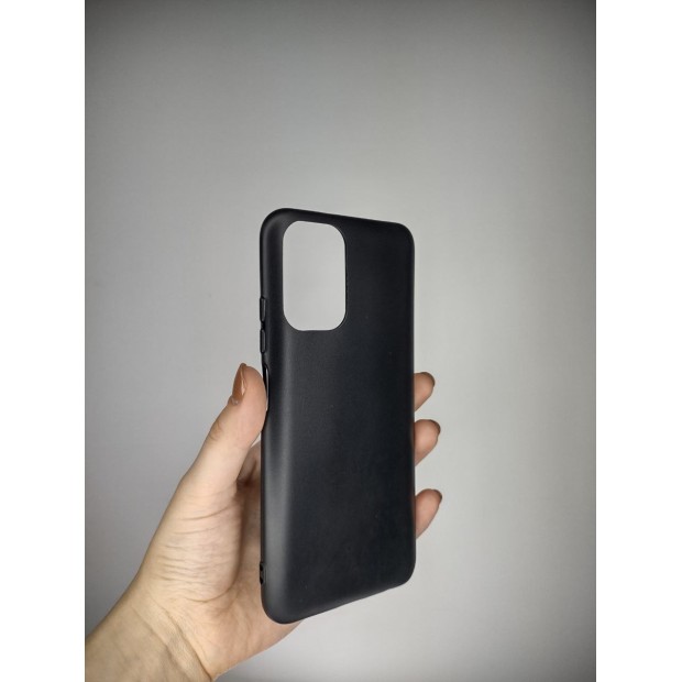 Силіконовий графітовий чохол для Xiaomi Redmi Note 10  /  Note 10S (чорний)