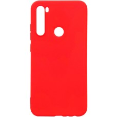 Силикон iNavi Color Xiaomi Redmi Note 8 (Красный)