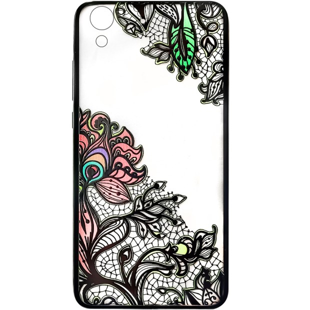 Силикон Pattern Huawei Y6-2 (Чёрный)