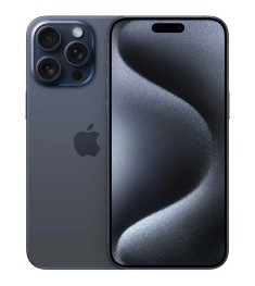 Мобільний телефон Apple iPhone 15 Pro Max 256Gb (Blue Titanium) (Grade A-) 86% Б..
