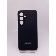 Чохол Silicone Case with MagSafe Samsung Galaxy S24 FE (Чорний)