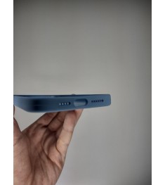 Силіконовий оригінальний чохол круглої форми для Apple iPhone 13 Pro Max (37) бл..