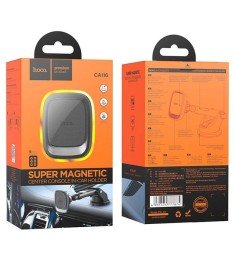 Автотримач Hoco CA116 Magnetic (Чорний)