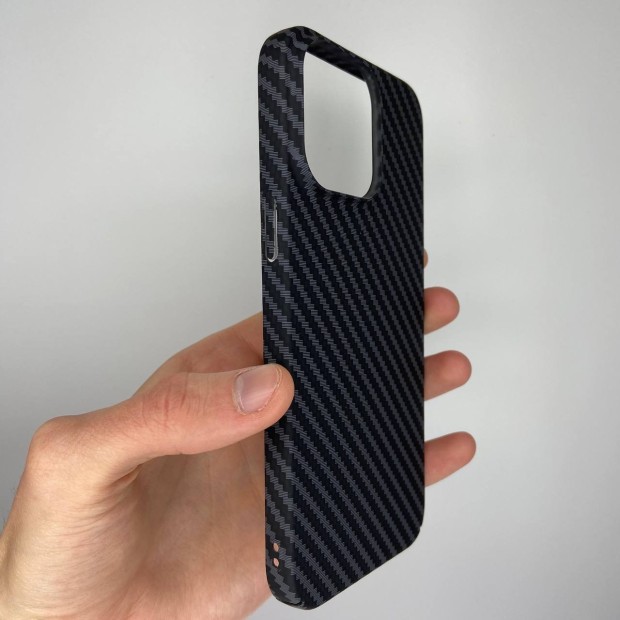 Case-Cover Carbon MagSafe for Apple iPhone 14 Pro Max (Black)