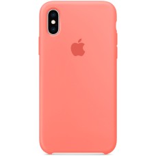 Силіконовий оригінальний чохол для Apple iPhone X  /  XS (64)