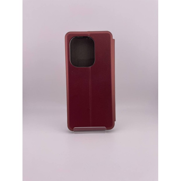 Чохол-книжка Оригінал Xiaomi Redmi Note 13 Pro 4G (Бордовий)