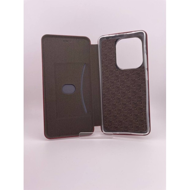 Чохол-книжка Оригінал Xiaomi Redmi Note 13 Pro 4G (Бордовий)