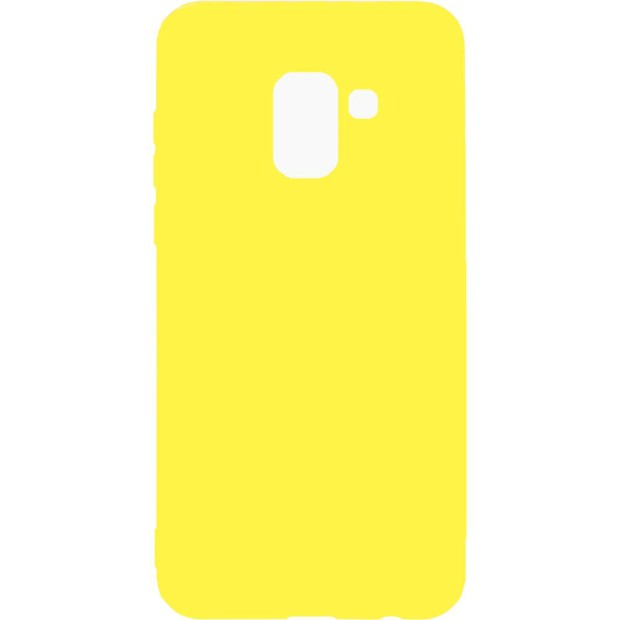 Силикон iNavi Color Samsung Galaxy A8 Plus (2018) A730 (желтый) Силикон iNavi Color Samsung Galaxy A8 Plus (2018) A730 (желтый)