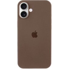 Силикон Original Round Case Apple iPhone 16 (30) Milk Chocolate