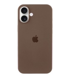 Силикон Original Round Case Apple iPhone 16 (30) Milk Chocolate