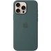 Чохол Silicone Case with MagSafe Apple iPhone 16 Pro Max (Lake Green) (Оригінал)