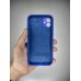 Силіконовий чохол Original Square RoundCam для Apple iPhone 11 (48) ультрамарин