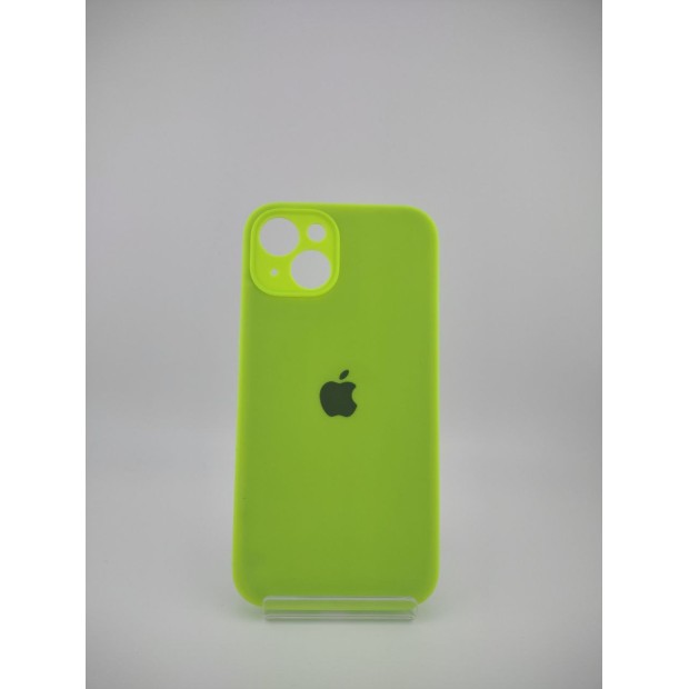 Силикон Original RoundCam Case Apple iPhone 13 (27) Grass Green