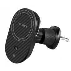 Автотримач із бездротовою зарядкою Pitaka MagEZ Car Mount Pro 2 Qi2 Car Vent 15W (Чорний) (CM2402)