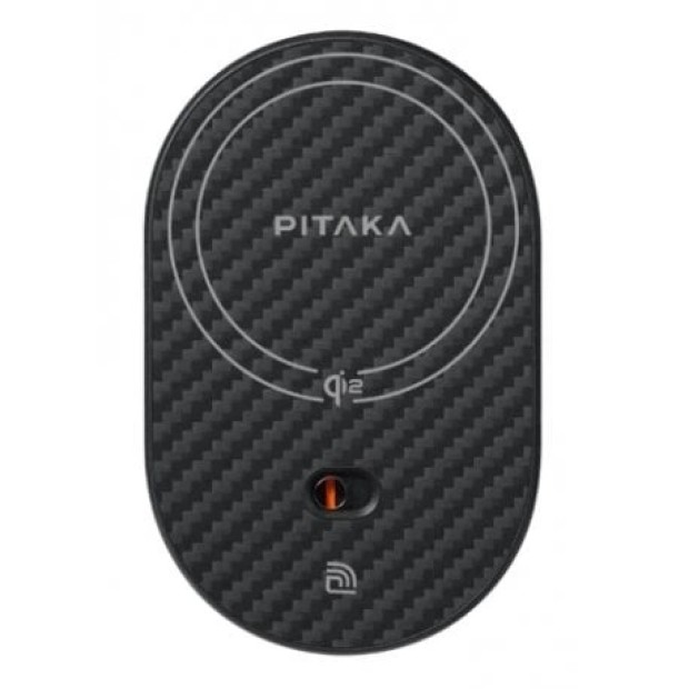 Автодержатель с беспроводной зарядкой Pitaka MagEZ Car Mount Pro 2 Qi2 Car Vent 15W (Black)  (CM2402