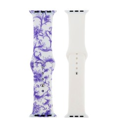 Ремешок Print Apple Watch 42 / 44mm (Flowers 7)