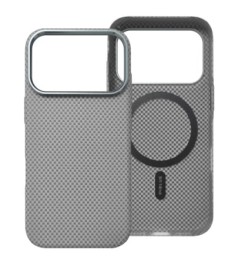 Чохол Piblue Flagship Kevlar MagSafe Apple iPhone 17 Pro Max (Titanium Gray)
