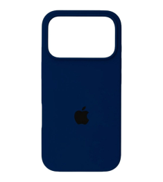 Силіконовий оригінальний круглий чохол для Apple iPhone 17 Pro (01) Bilberry