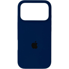 Силіконовий оригінальний круглий чохол для Apple iPhone 17 Pro (01) Bilberry