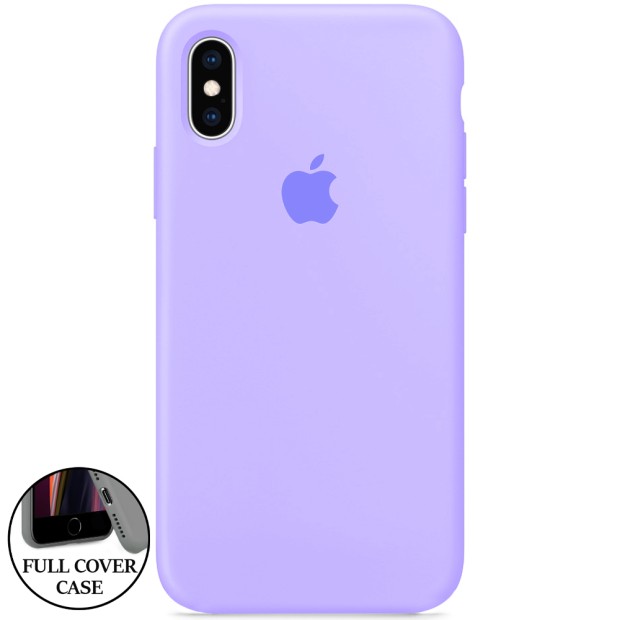 Оригінальний круглий силіконовий чохол для Apple iPhone XS Max (43) Glycine